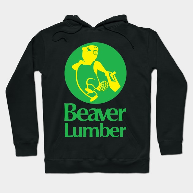 Beaver Lumber Hoodie by INLE Designs